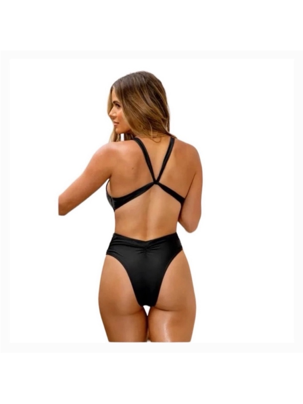 CUPSHE One Piece Plunge Swimsuit NWT size XL